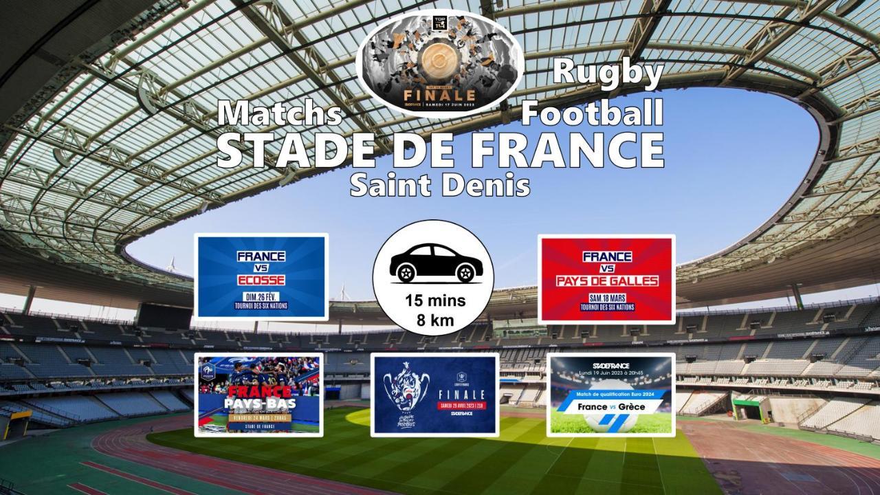 Room & Parking In Shared Appartment With Proprietor L 25 Mins From Paris Gare Du Nord, Cdg Airport & Stade De France Montmagny Zewnętrze zdjęcie